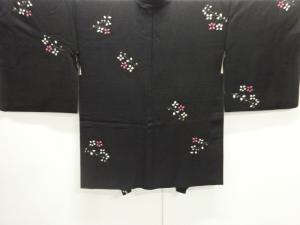 絞り花模様羽織